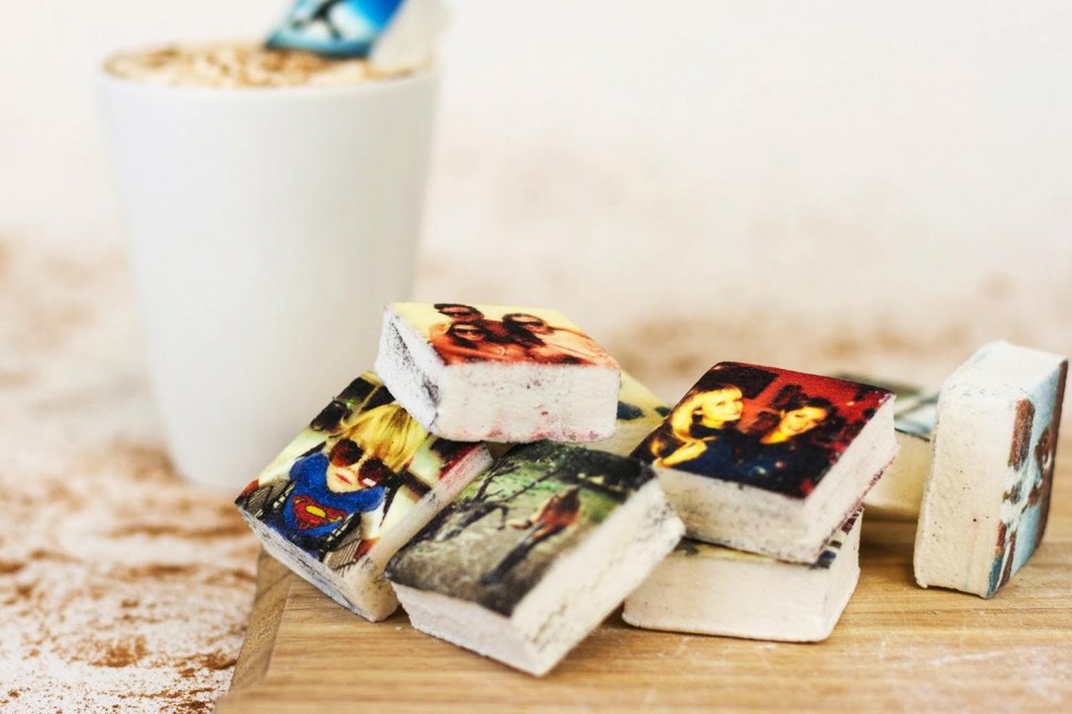 print instagram on marshmallows